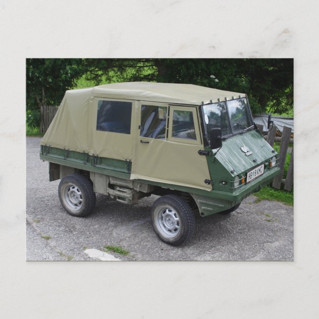 Carte Postale Steyr Puch Haflinger (Devant)