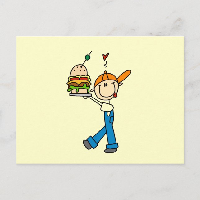 Carte Postale Stick sandwich Connoisseur (Devant)