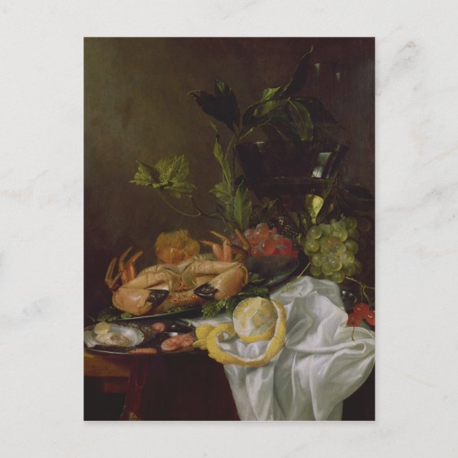 Carte Postale Still Life, 17ème siècle (Devant)