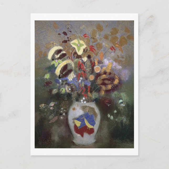 Carte Postale Still Life of a Vase of Flowers (Devant)