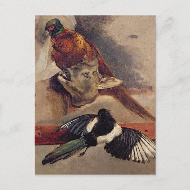 Carte Postale Still Life of Game, c.1812-16 (Devant)