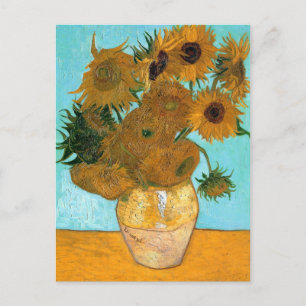 Carte Postale Still Life : Sunflowers - Vincent van Gogh
