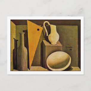 Carte Postale Still Life Team par Carlo Carra Fine Art