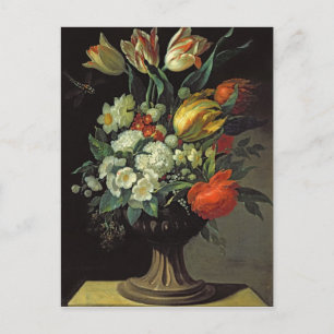 Carte Postale Still Life with Flowers, 1764