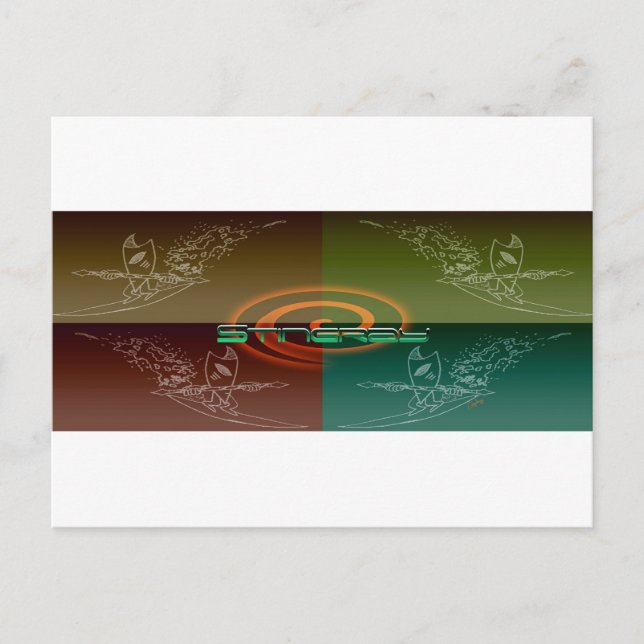 Carte Postale Stingray (Devant)