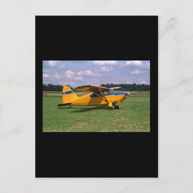 Carte Postale Stinson, 10, 1940, Port Bucyrus_Classic Aviation (Devant)