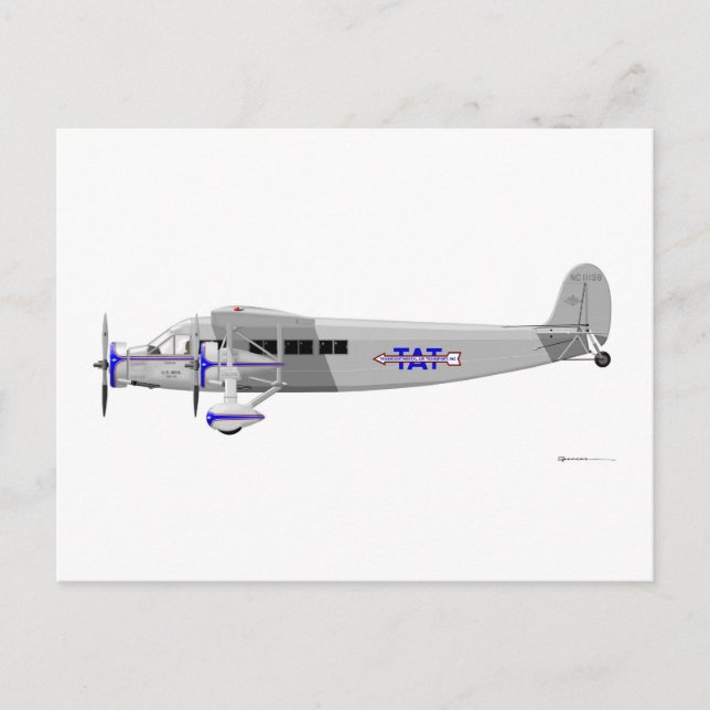 Carte Postale Stinson Model T Airliner (Devant)