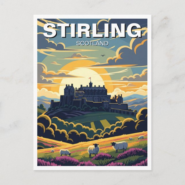Carte Postale Stirling Scotland Travel (Devant)