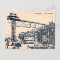 Stockholm, ascenseur Katarinahissen, 1919,
