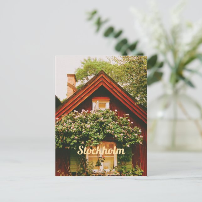 Carte Postale Stockholm, Södermalm, Suède (Debout devant)