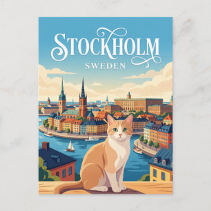 Carte Postale Stockholm Suède