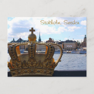 Carte Postale Stockholm, Suède