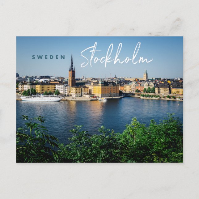 Carte Postale Stockholm, Suède