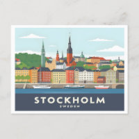 Stockholm Suède Gamla Stan Pastel Travel