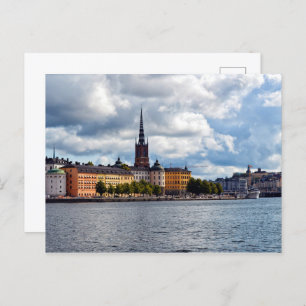 Carte Postale Stockholm Suède vue