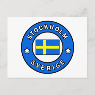 Carte Postale Stockholm Sverige