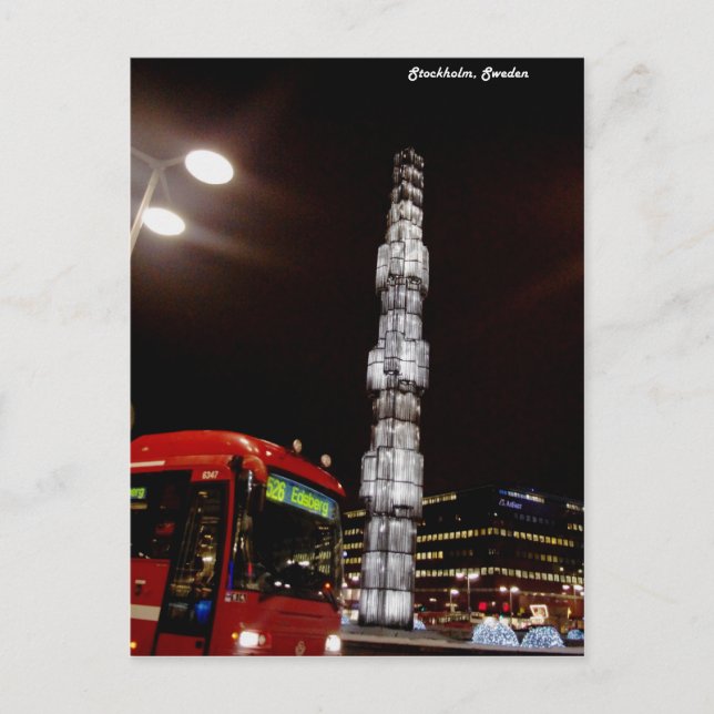 Carte Postale Stockholm,Sweden (Devant)