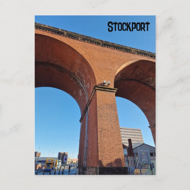 Carte postale Stockport (Devant)