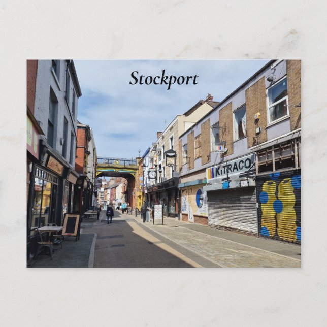 Carte postale Stockport (Devant)