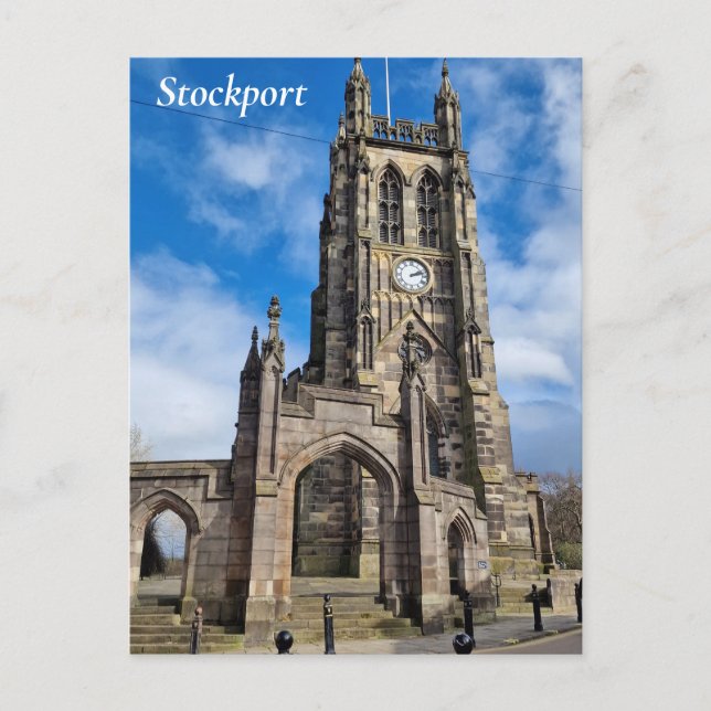 Carte postale Stockport (Devant)