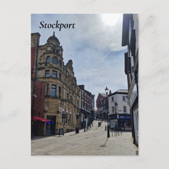 Carte postale Stockport (Devant)