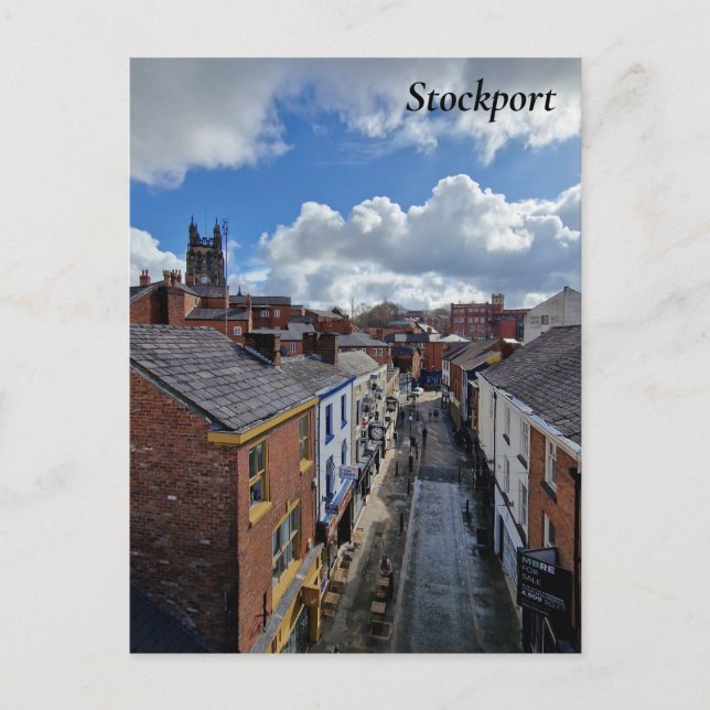 Carte postale Stockport (Devant)
