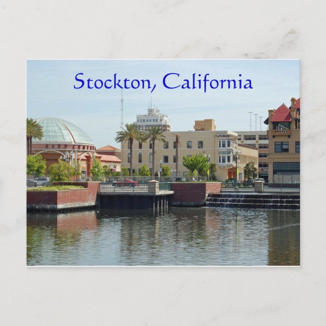 Carte Postale Stockton, Californie (Devant)