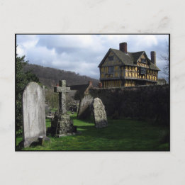 Carte Postale Stokesay Castle Manor House Shropshire Angleterre