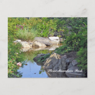 Carte Postale Stone Mountain Park Creek Stone Mountain GA 3