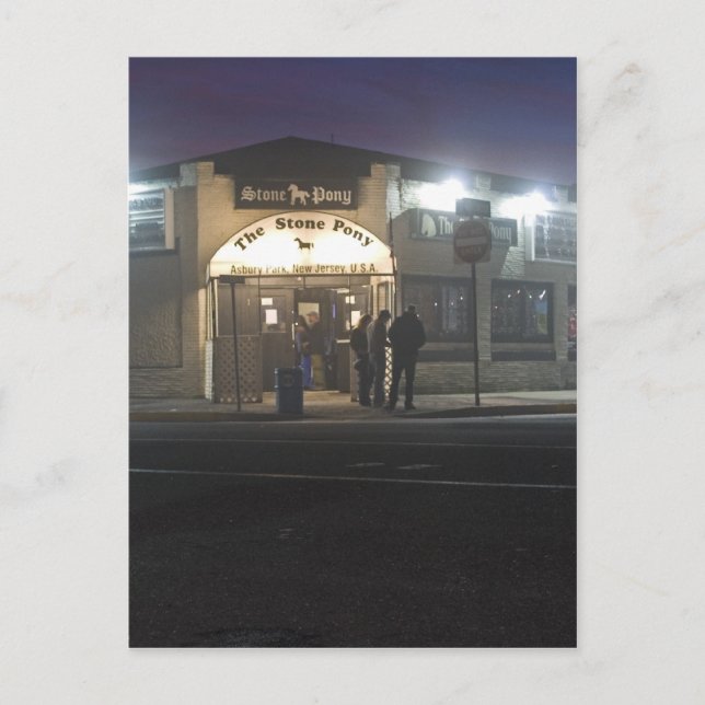 Carte Postale Stone Pony Asbury Park Jersey Shore (Devant)