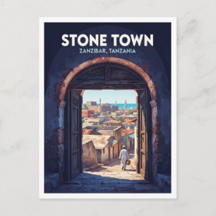 Carte Postale Stone Town, Zanzibar Tanzanie Souvenir