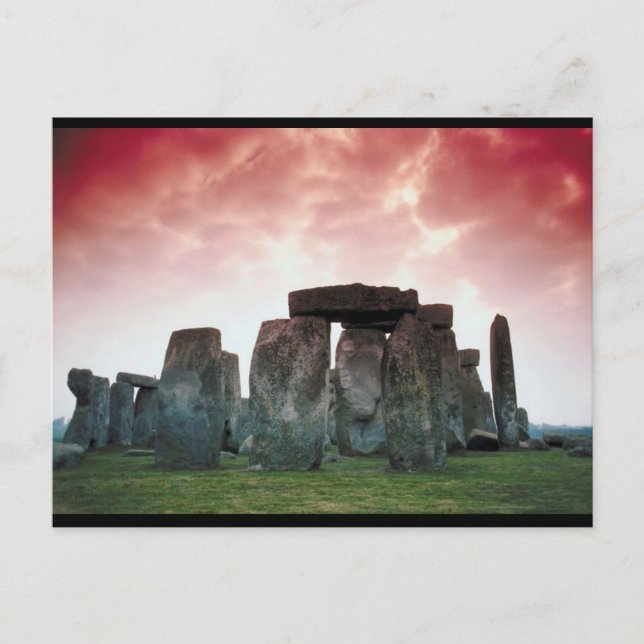 Carte Postale Stonehenge (Devant)