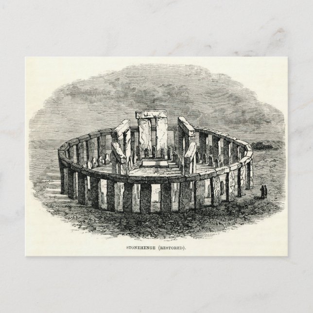 Carte Postale Stonehenge (Devant)