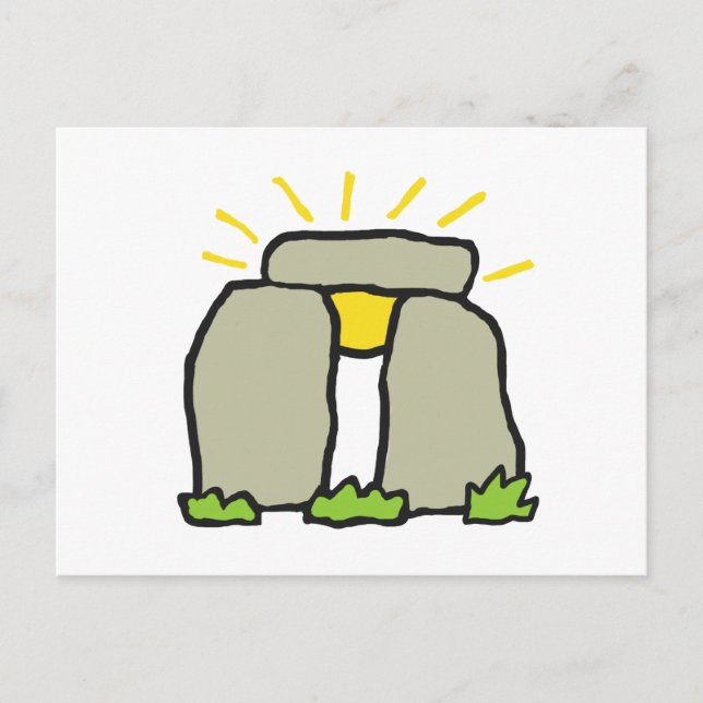 Carte Postale Stonehenge (Devant)