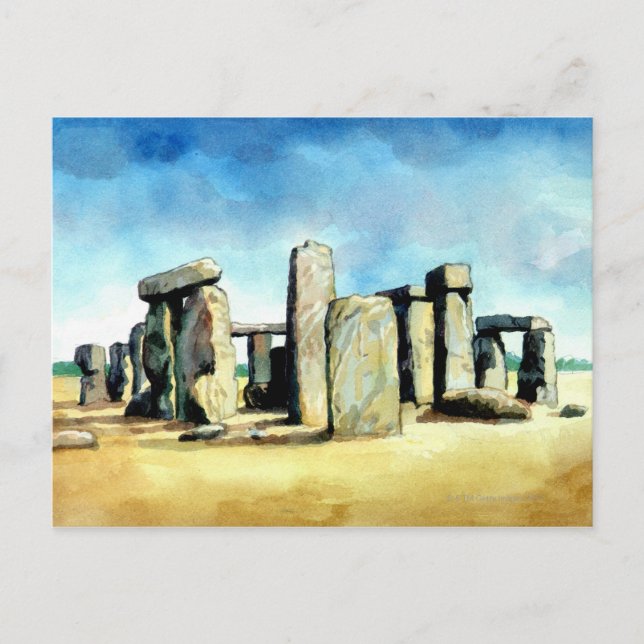 Carte Postale Stonehenge 2 (Devant)