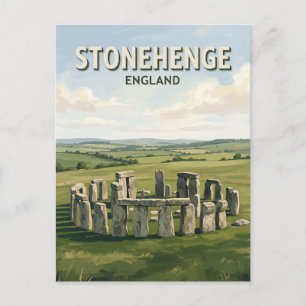 Carte Postale Stonehenge Amesbury Angleterre