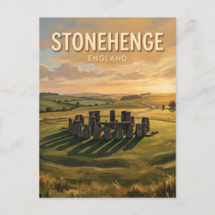 Carte Postale Stonehenge Amesbury Angleterre