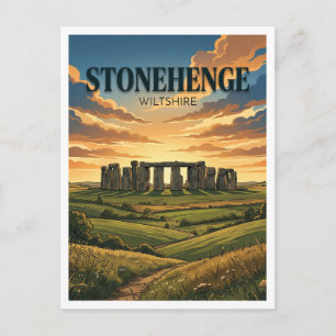 Carte Postale Stonehenge Amesbury Angleterre