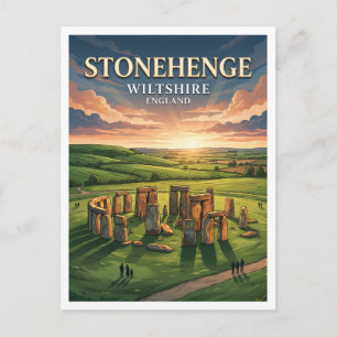 Carte Postale Stonehenge Amesbury Angleterre