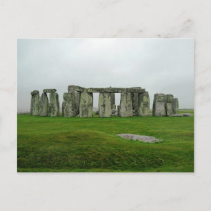 Carte Postale StoneHenge Angleterre Monument Préhistorique Merve