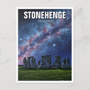 Carte Postale Stonehenge Angleterre Royaume-Uni Voyage