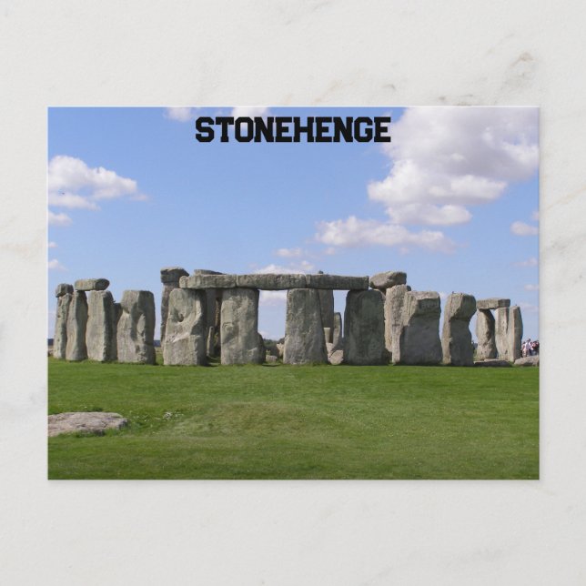 Carte Postale Stonehenge, plaine de Salisbury, Angleterre (Devant)