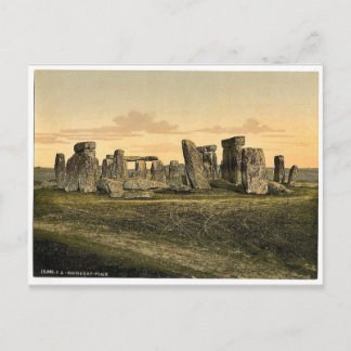 Carte Postale Stonehenge, Salisbury, England rare Photochrom