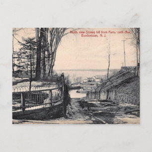 Carte Postale Stony Hill, Bordentown, New Jersey, Vintage