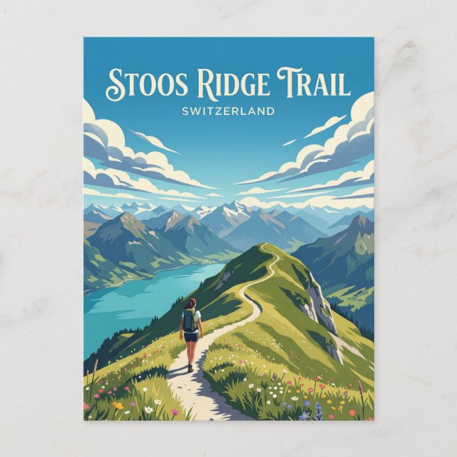 Carte Postale Stoos Suisse (Devant)