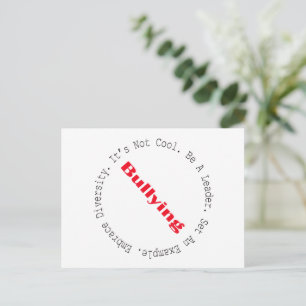 Carte Postale Stop Bullying-Outline by Shirley Taylor