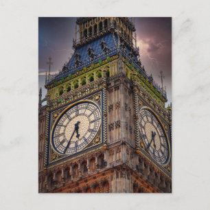 Carte Postale Stormlight sur Big Ben – Londres