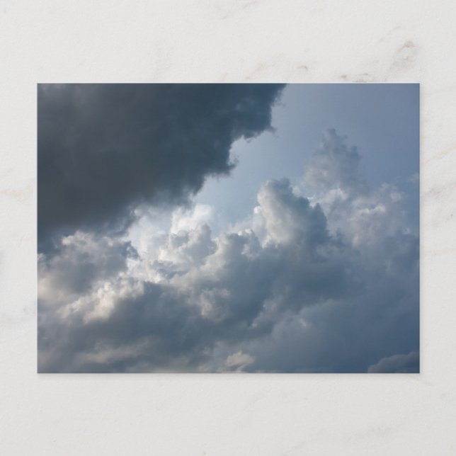 Carte Postale Stormy, Ciel nuageux (Devant)