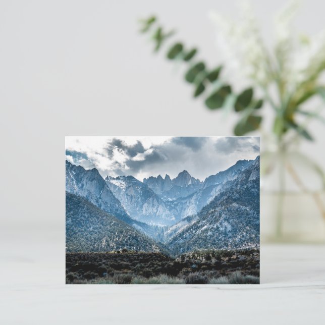 Carte Postale Stormy Mt. Whitney De Alabama Hills (Debout devant)