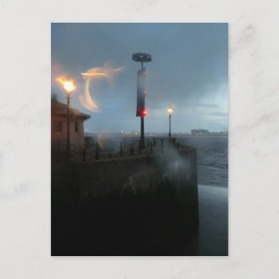 Carte Postale Stormy River Mersey